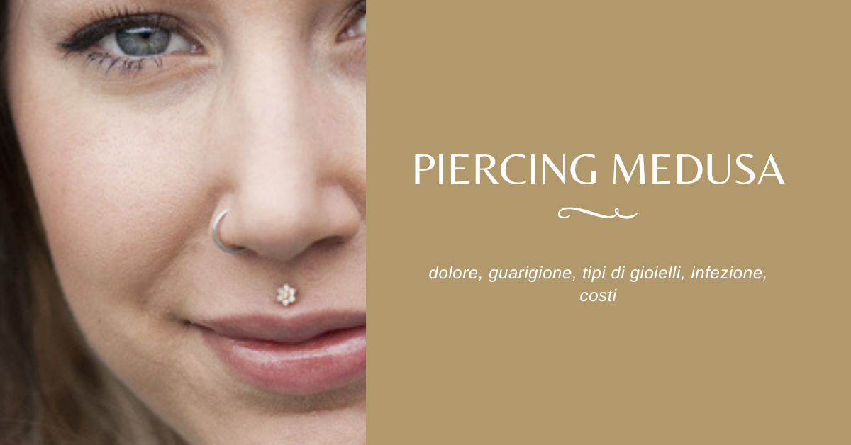 Medusa Piercing : dolore, guarigione, costo – Piercing Opale